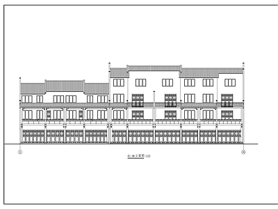 仿古民居建筑详图 施工图