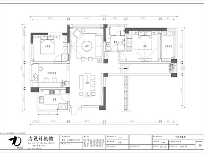 现代家装豪宅室内 效果图 施工图