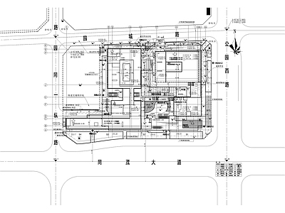 超高层综合楼建筑 施工图