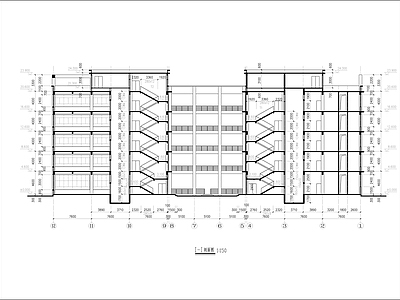 现代厂房建筑 施工图 工业建筑
