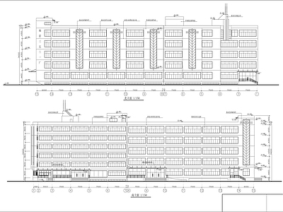 装具车间厂房建筑 施工图 工业建筑 产业园建筑
