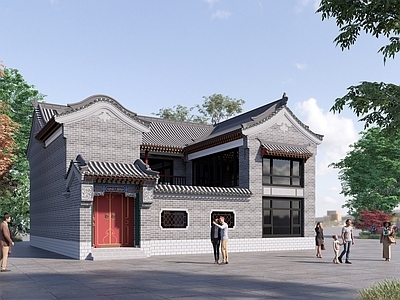 中式四合院