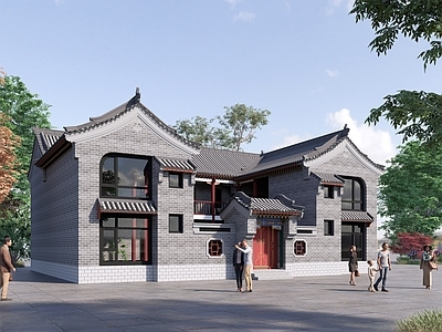 中式四合院