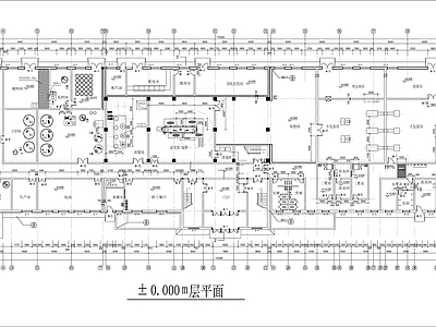 主2层局部5层乳业公司奶粉厂房建筑 施工图 工业建筑