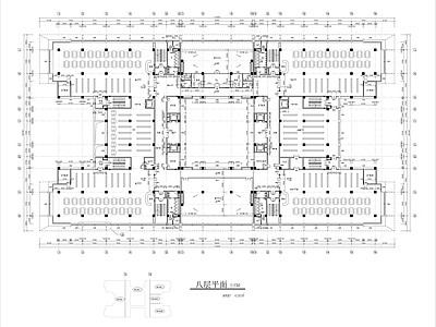 大学图书馆建筑图 施工图