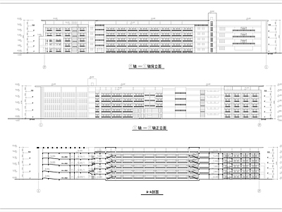 学校教学楼建筑图 施工图