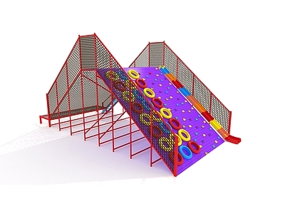 现代娱乐器材 户外娱乐攀爬器械