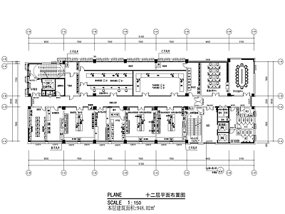 检测实验室装修室内 施工图