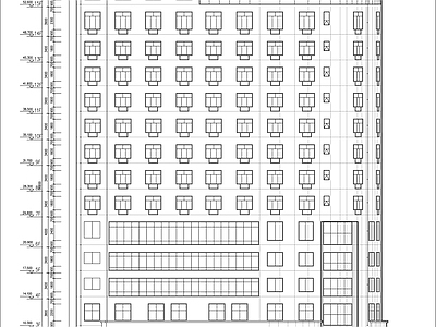 高层酒店建筑 施工图