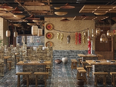 中式火锅店