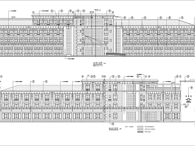 中心村南会馆建筑 施工图