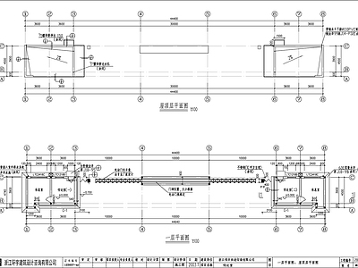 门卫传达室建筑 施工图