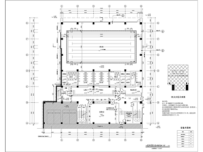 现代多层体育馆建筑 施工图