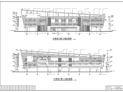 大型商场建筑 施工图