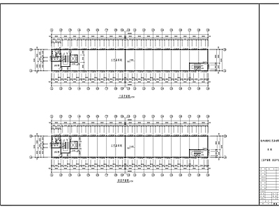 功德利工艺品厂房建筑 施工图 工业建筑