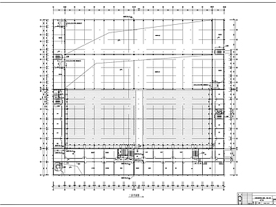 纺织科技工业园建筑 施工图 工业建筑