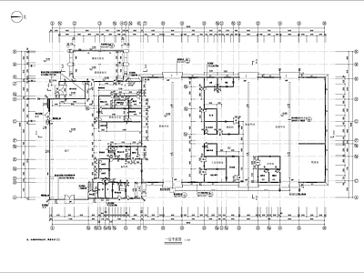 汽车机修厂建筑 施工图 工业建筑