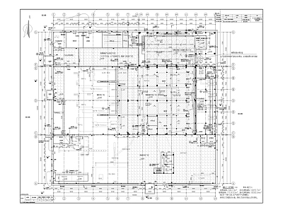 新建粉体材料基地建筑 施工图 工业建筑