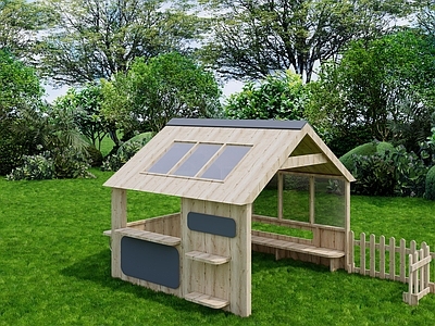 现代儿童特色小屋