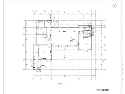 中式仿古别墅建筑给排水 施工图