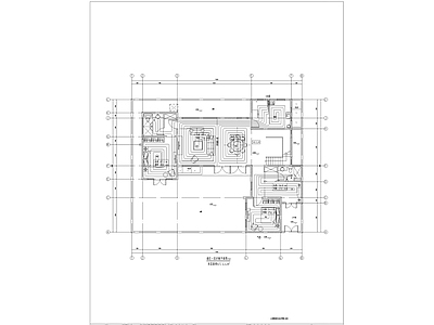 中式仿古别墅建筑暖通节点 施工图