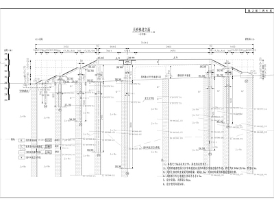 四环路小学人行过街设施工程 施工图
