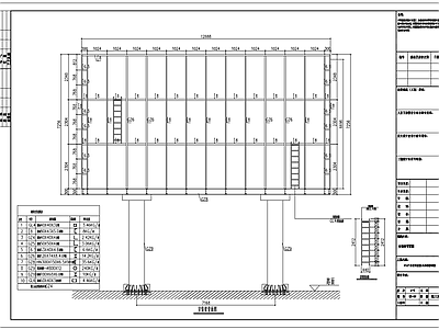 P16户外双立柱型钢结构显示屏节点 施工图 节点 结构节点图