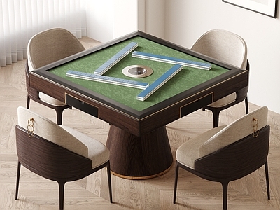 棋牌桌 挂画