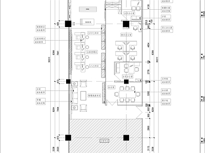 迎春东路易居城体验展厅 施工图