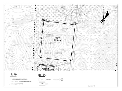 经开区工业废弃物处置中心建筑 施工图 工业建筑