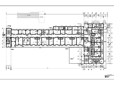 传染病医院门诊楼建筑 施工图