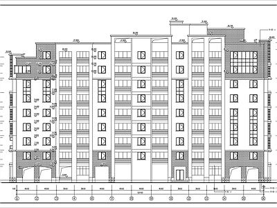 度假公寓住宅建筑 施工图