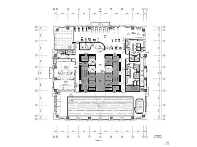 五星级酒店休闲娱乐区室内 施工图 公区
