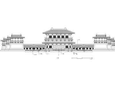 唐风古建筑 施工图