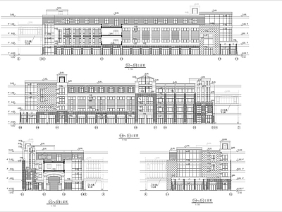 办公综合楼建筑 施工图