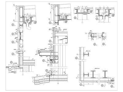 钢结构厂房建筑 施工图 工业建筑