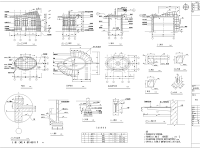门卫室建筑 施工图