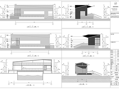 深圳华侨城欢乐海岸商业街区单体建筑 施工图