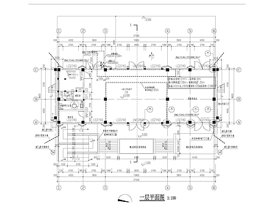 社区入口建筑 施工图