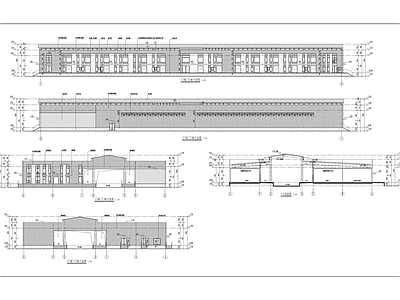 大盛镇千盏村冻冷库建筑详图 施工图 工业建筑