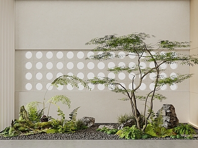现代植物景观造景 景观小品