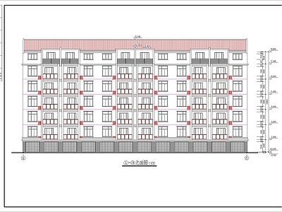 单元式多层住宅建筑 施工图