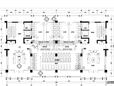 东城四季公寓大堂及健身室室内详图 施工图