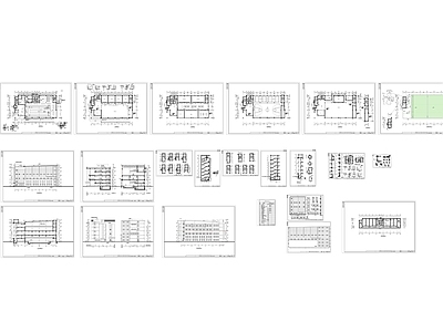 某五层体育馆建筑 施工图