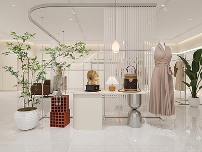 服装展厅 女装店