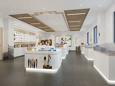 现代中医展示区