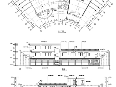 三层办公综合楼建筑 施工图