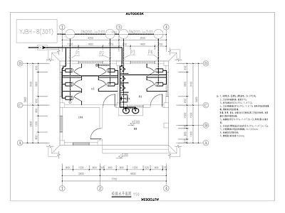 美丽乡村公共厕所建筑 施工图