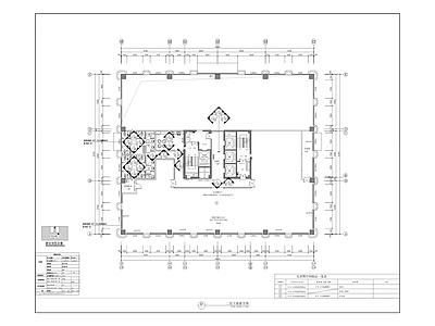 总部城4号楼装饰工程室内 施工图