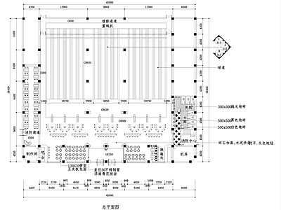 保龄球馆运动中心室内 施工图